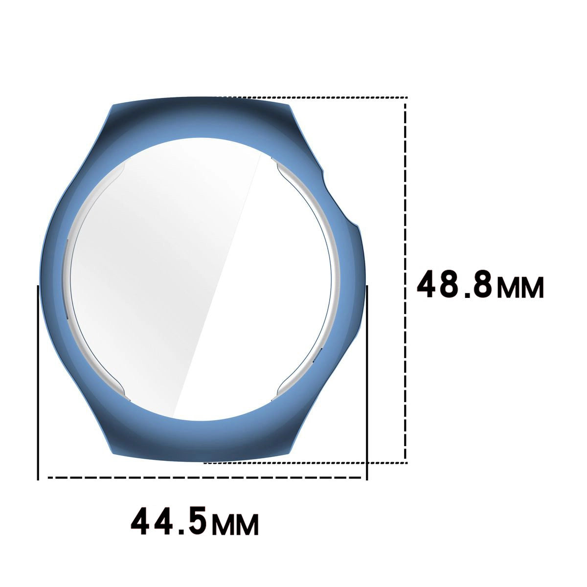 Schutzhülle für Huawei Watch 5 42mm, Bizon Case Watch Felipe, Blau