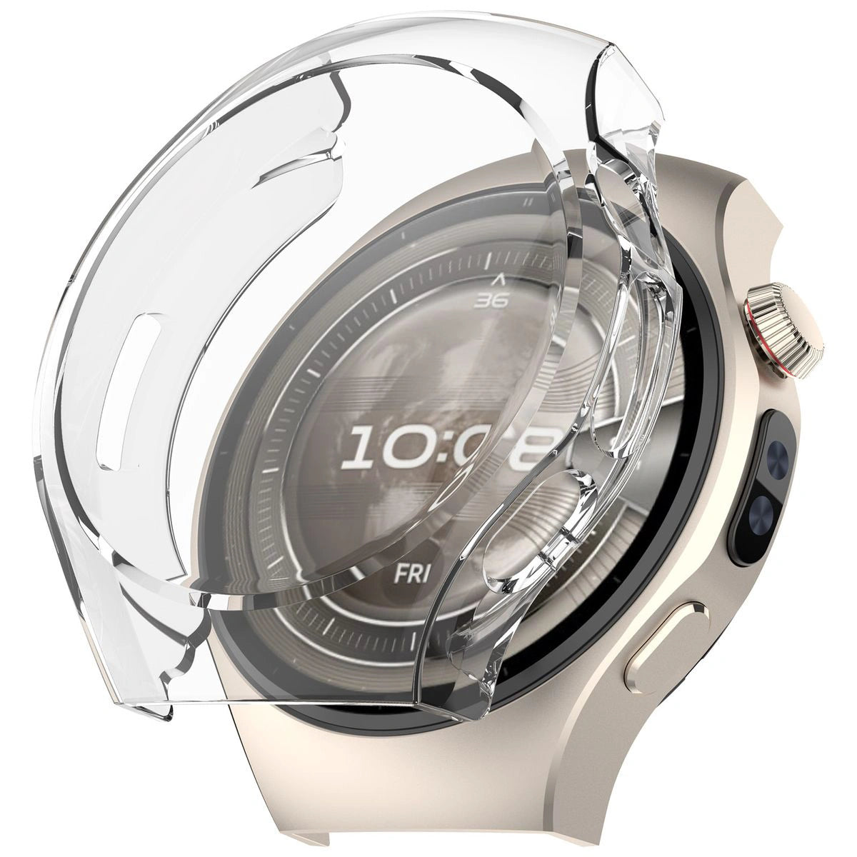 Schutzhülle für Huawei Watch 5 42mm, Bizon Case Watch Felipe, Transparent