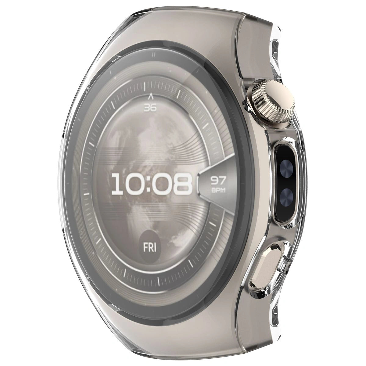 Schutzhülle für Huawei Watch 5 42mm, Bizon Case Watch Felipe, Transparent