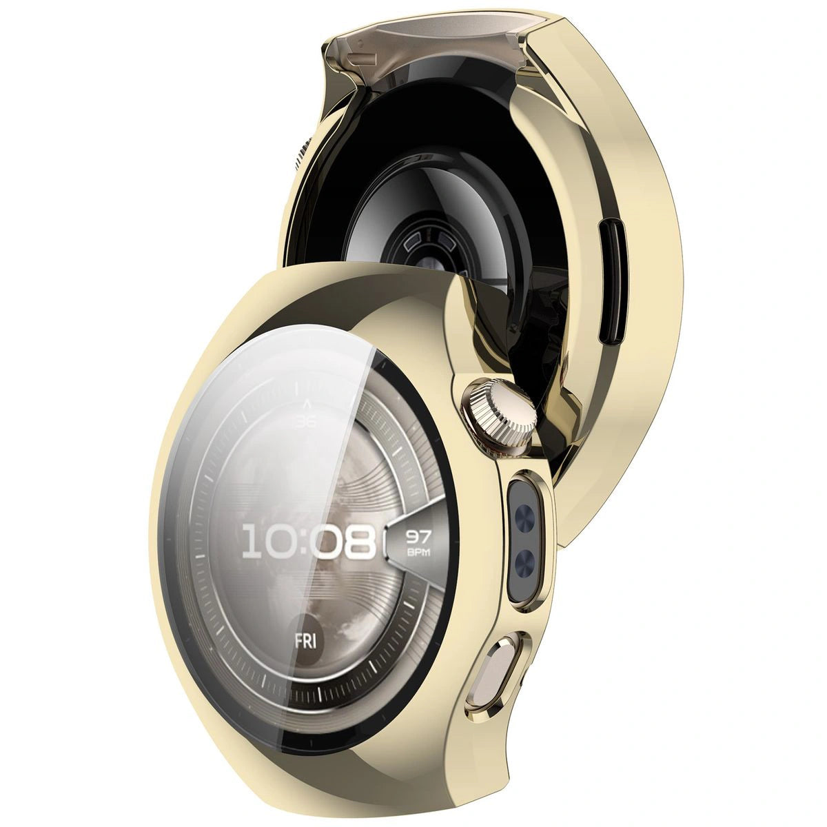 Schutzhülle für Huawei Watch 5 42mm, Bizon Case Watch Felipe, Gold