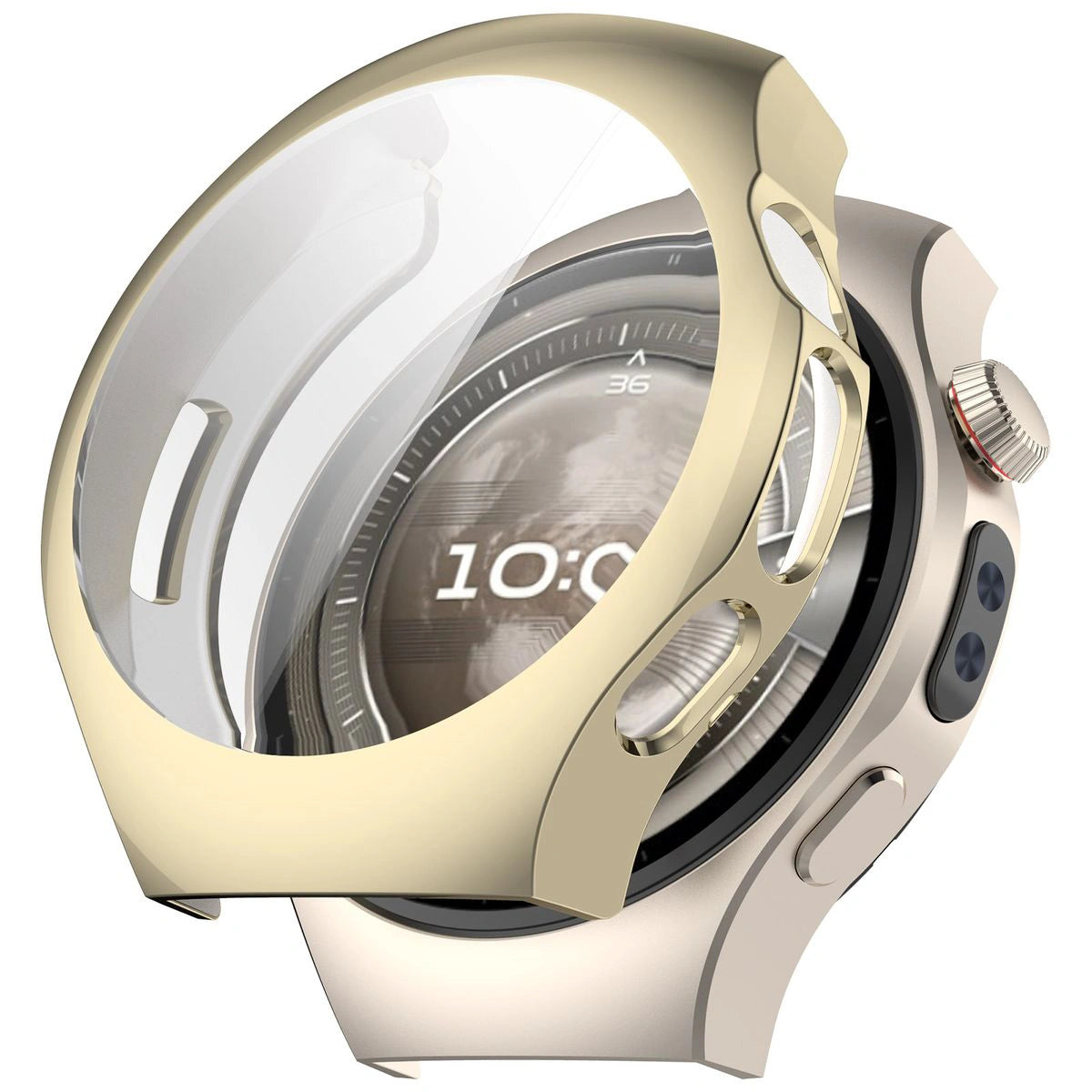 Schutzhülle für Huawei Watch 5 42mm, Bizon Case Watch Felipe, Gold