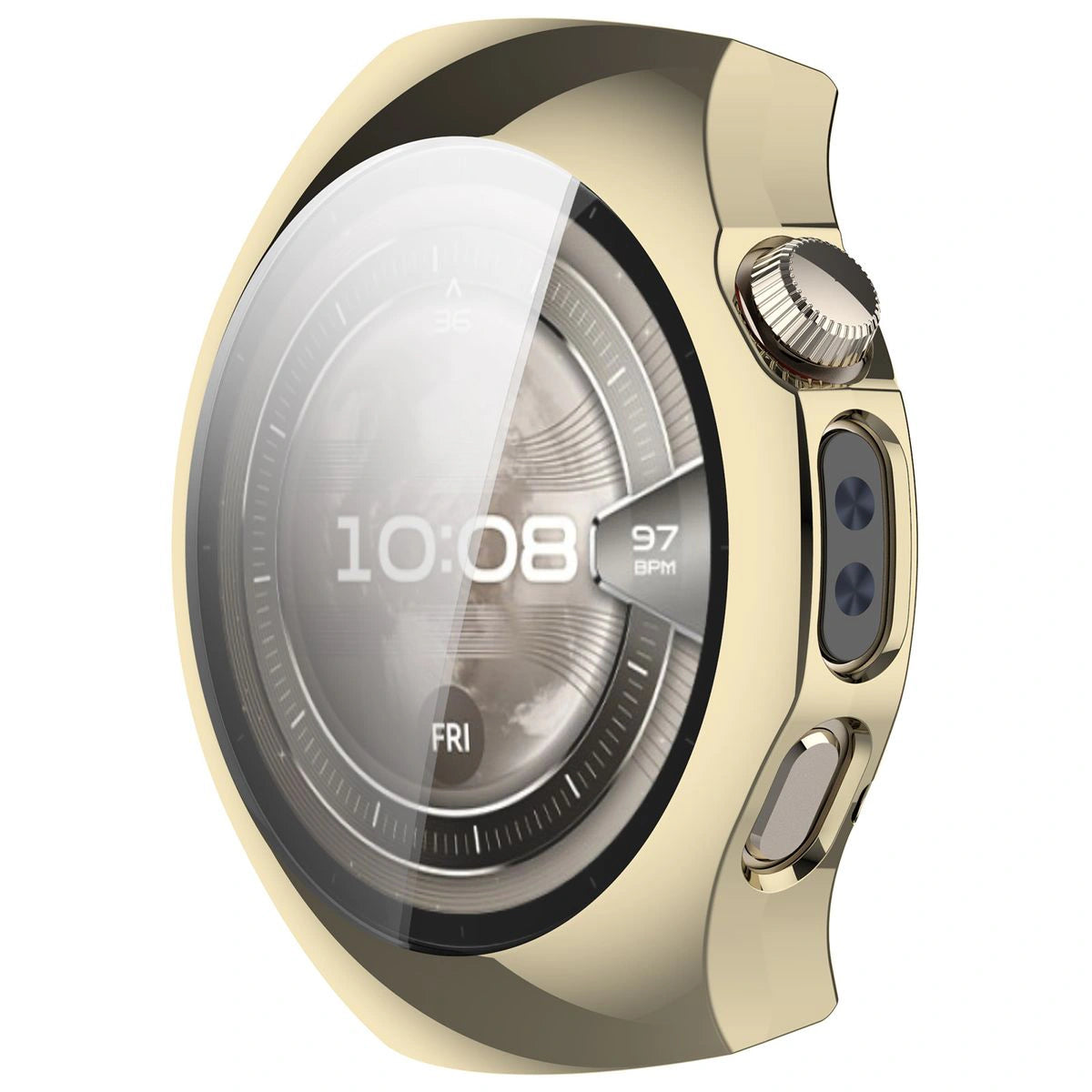 Schutzhülle für Huawei Watch 5 42mm, Bizon Case Watch Felipe, Gold