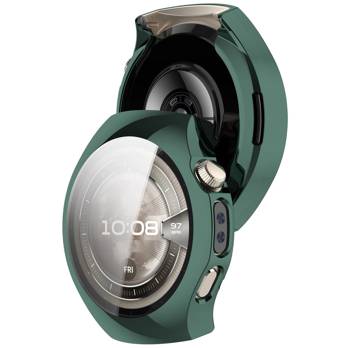 Schutzhülle für Huawei Watch 5 42mm, Bizon Case Watch Felipe, Grün