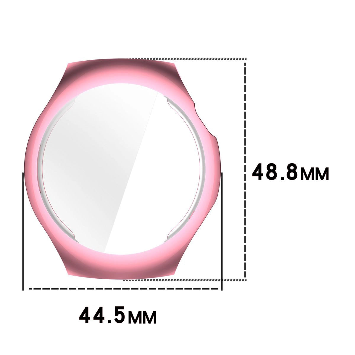 Schutzhülle für Huawei Watch 5 42mm, Bizon Case Watch Felipe, Rosa