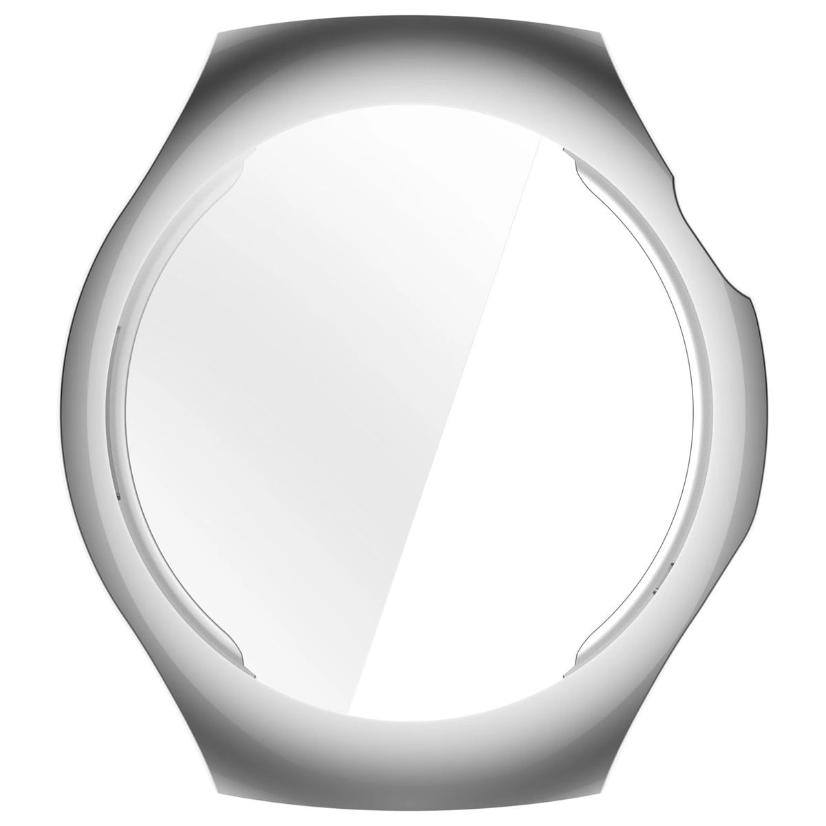 Schutzhülle für Huawei Watch 5 46mm, Bizon Case Watch Felipe, Silber