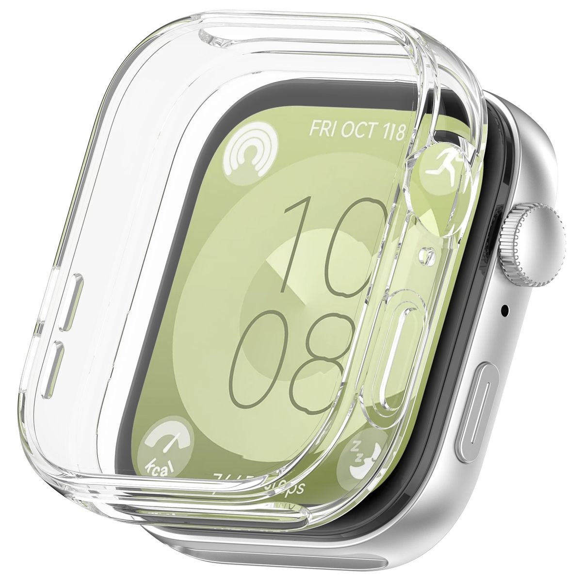Schutzhülle für Huawei Watch Fit 3, Bizon Case Watch Felipe, Transparent