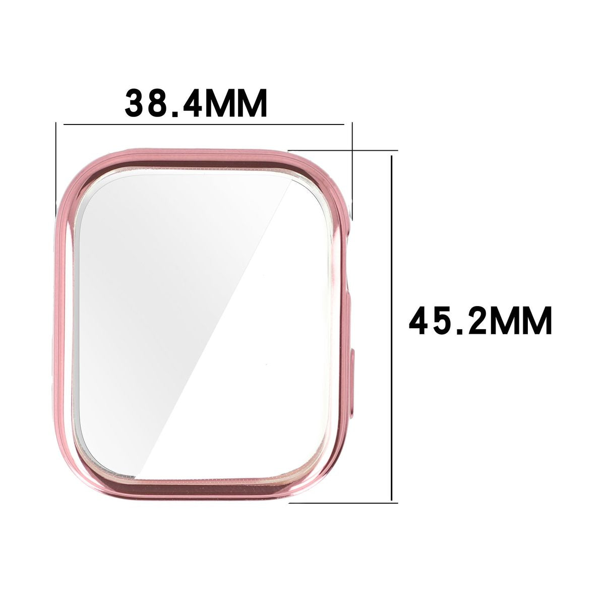 Schutzhülle für Huawei Watch Fit 3, Bizon Case Watch Felipe, Rosa