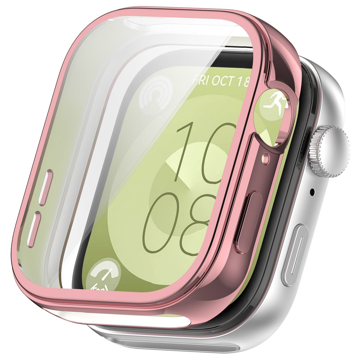 Schutzhülle für Huawei Watch Fit 3, Bizon Case Watch Felipe, Rosa