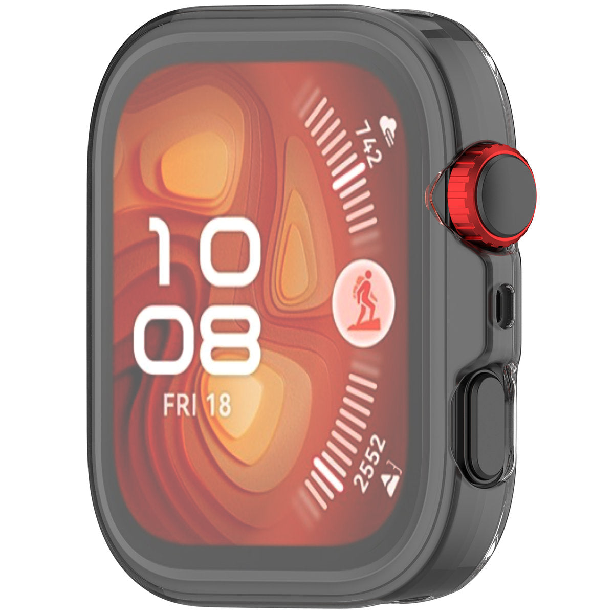 Schutzhülle für Huawei Watch Fit 4 Pro, Bizon Case Watch Felipe, Transparent