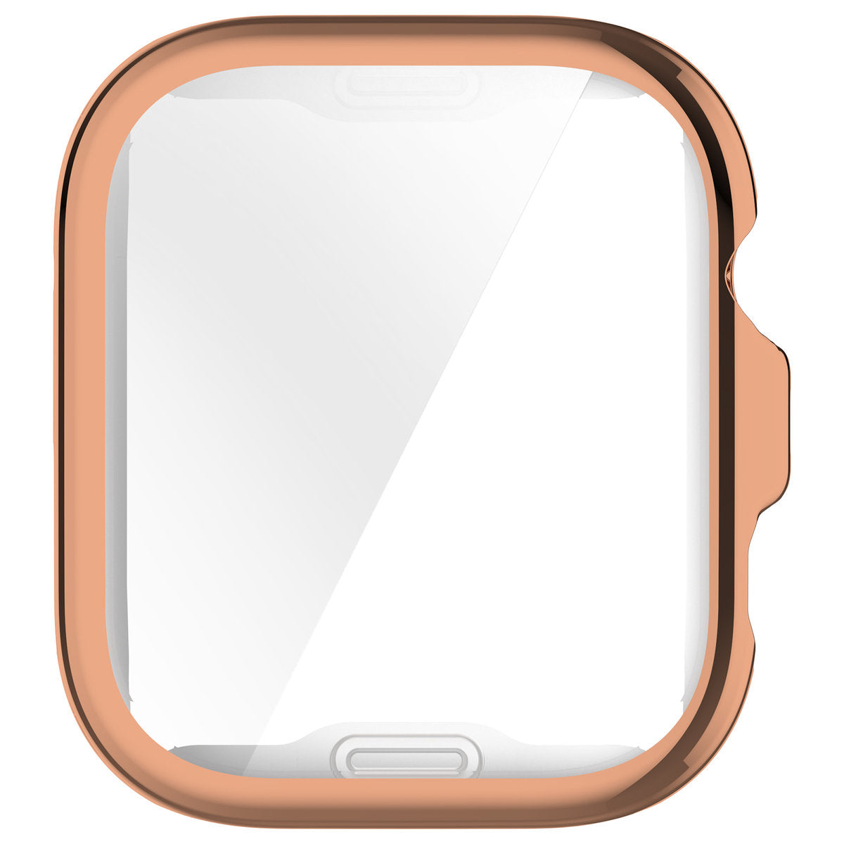 Schutzhülle für Huawei Watch Fit 4 Pro, Bizon Case Watch Felipe, Roségold