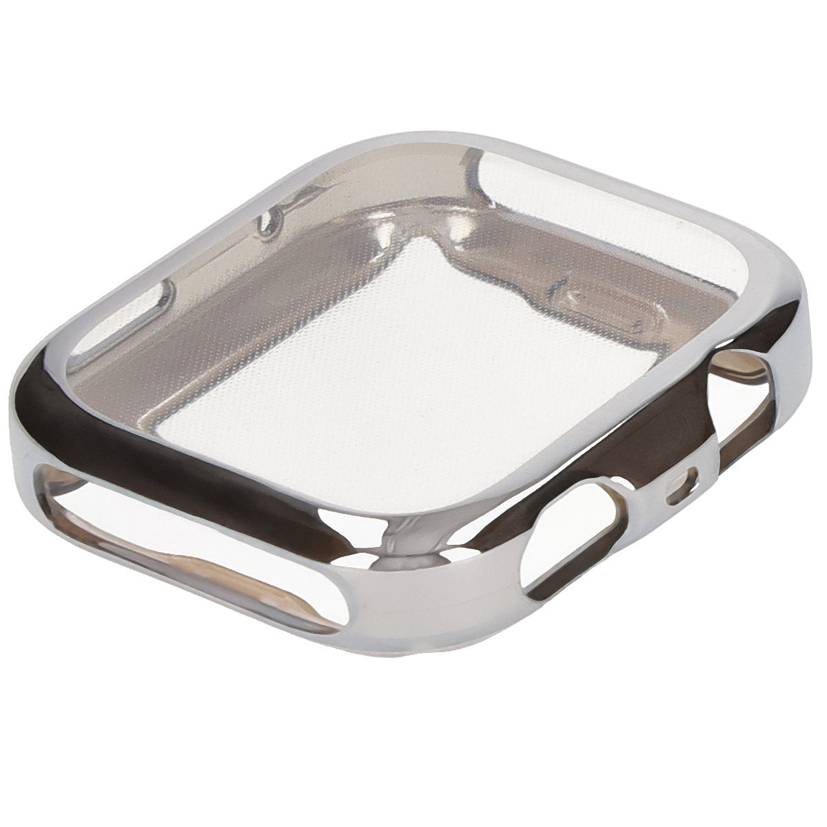 Schutzhülle für Huawei Watch Fit 4 Pro, Bizon Case Watch Felipe, Silbern