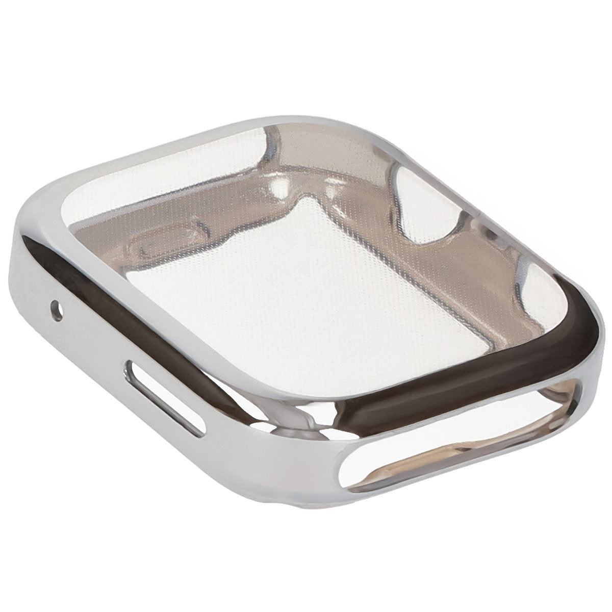 Schutzhülle für Huawei Watch Fit 4 Pro, Bizon Case Watch Felipe, Silbern