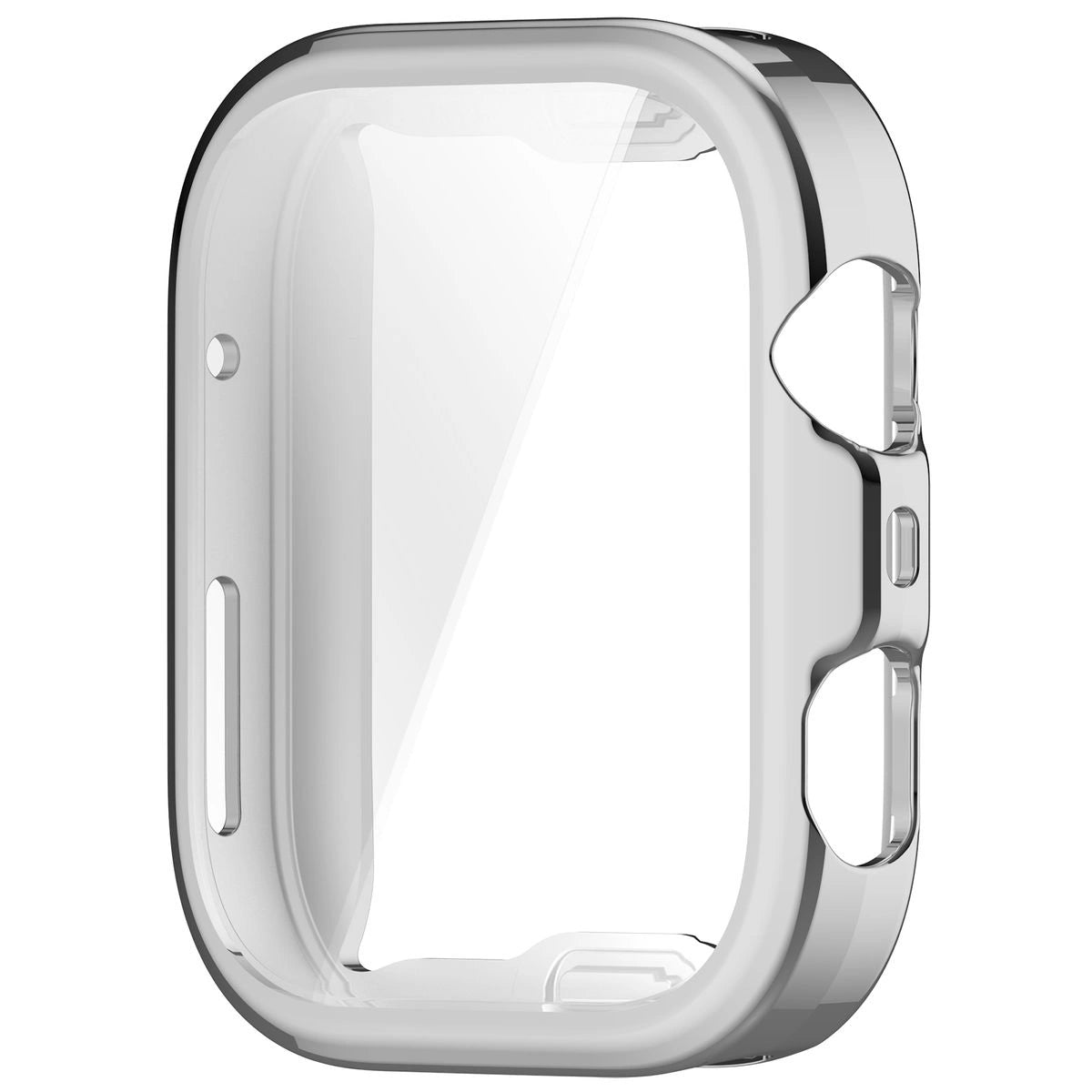Schutzhülle für Huawei Watch Fit 4, Bizon Case Watch Felipe, Silbern