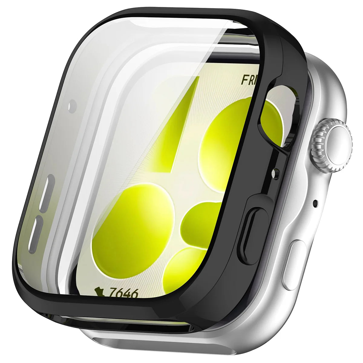 Schutzhülle für Huawei Watch Fit 5, Bizon Case Watch Felipe, Schwarz