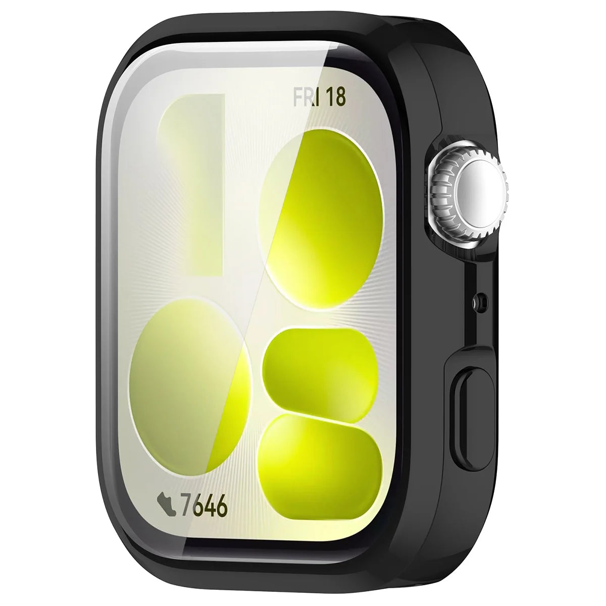 Schutzhülle für Huawei Watch Fit 5, Bizon Case Watch Felipe, Schwarz