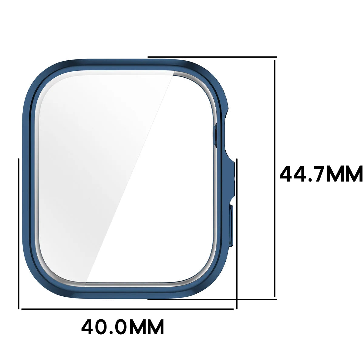 Schutzhülle für Huawei Watch Fit 5, Bizon Case Watch Felipe, Blau
