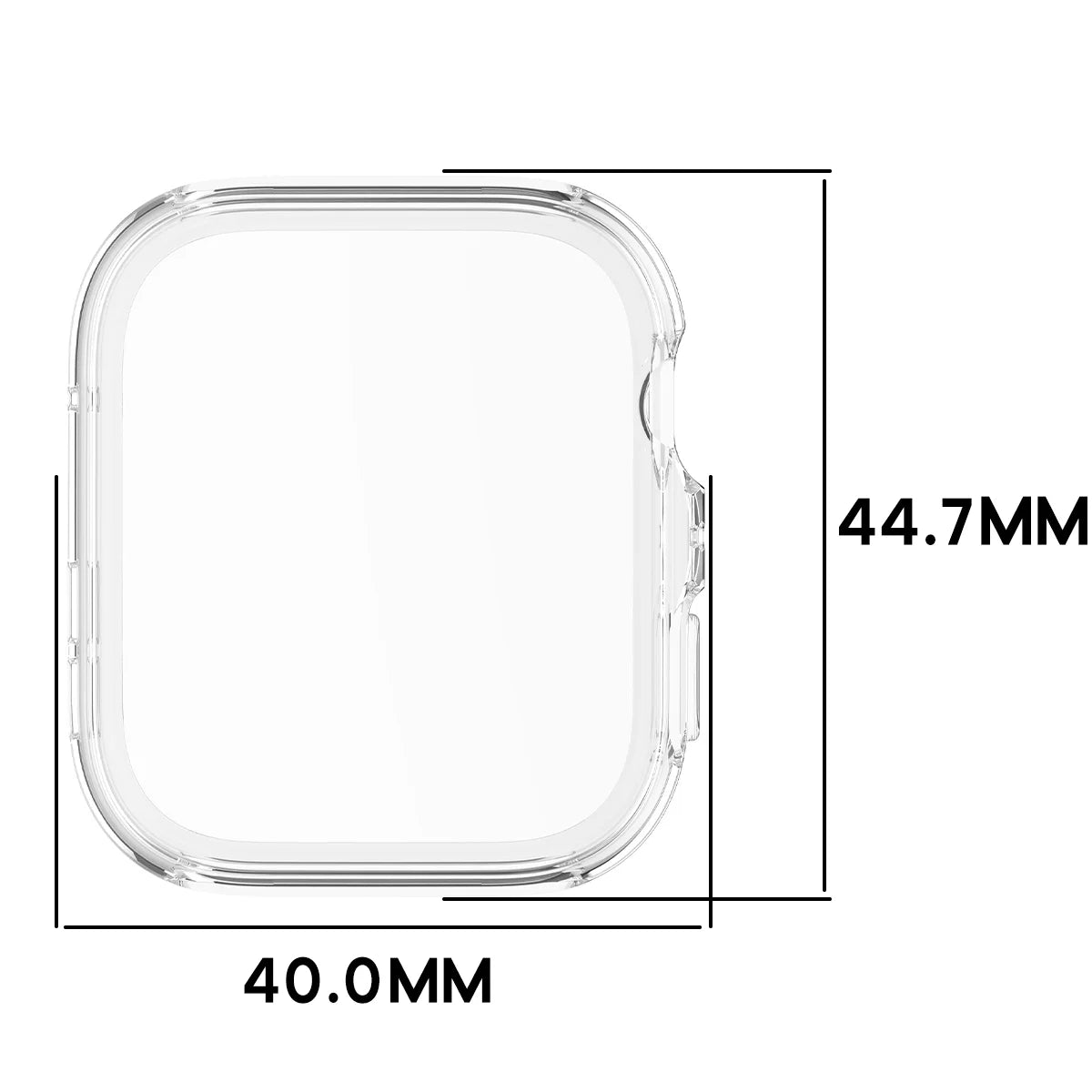Schutzhülle für Huawei Watch Fit 5, Bizon Case Watch Felipe, Transparent