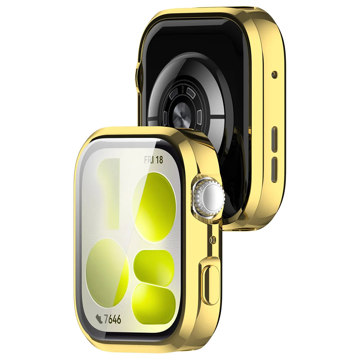 Schutzhülle für Huawei Watch Fit 5, Bizon Case Watch Felipe, Golden