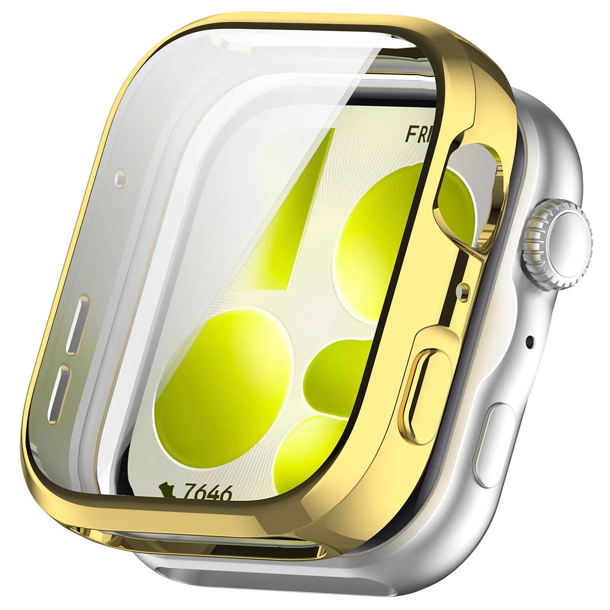 Schutzhülle für Huawei Watch Fit 5, Bizon Case Watch Felipe, Golden