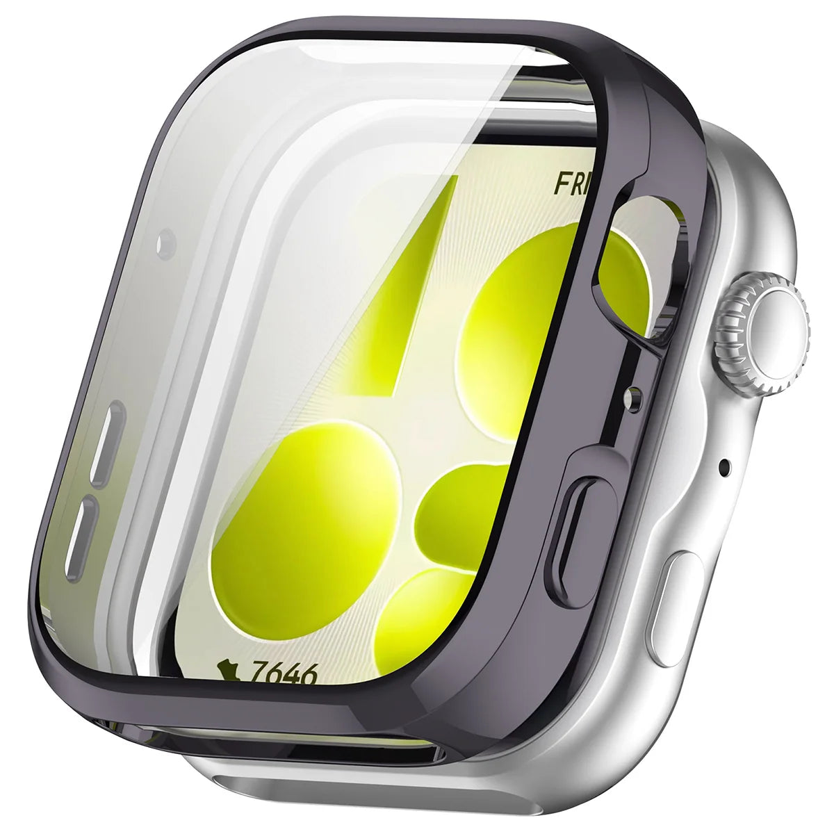 Schutzhülle für Huawei Watch Fit 5, Bizon Case Watch Felipe, Grau
