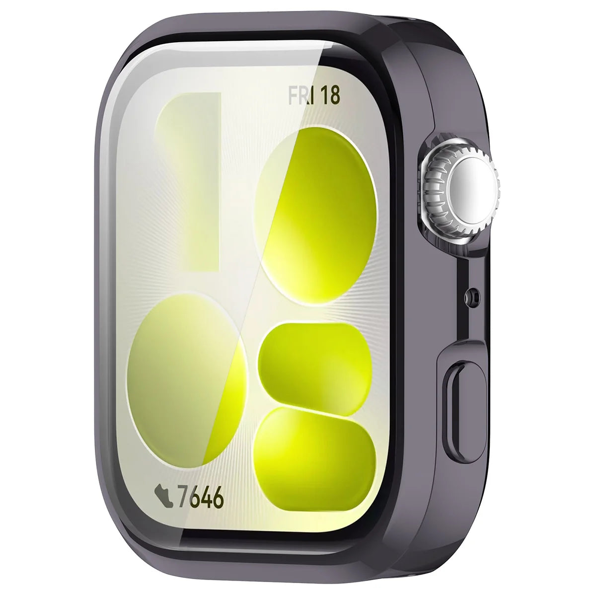 Schutzhülle für Huawei Watch Fit 5, Bizon Case Watch Felipe, Grau
