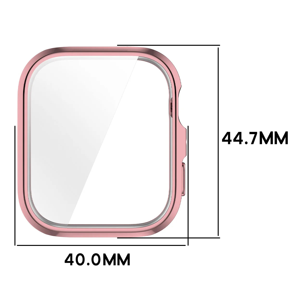 Schutzhülle für Huawei Watch Fit 5, Bizon Case Watch Felipe, Rosa