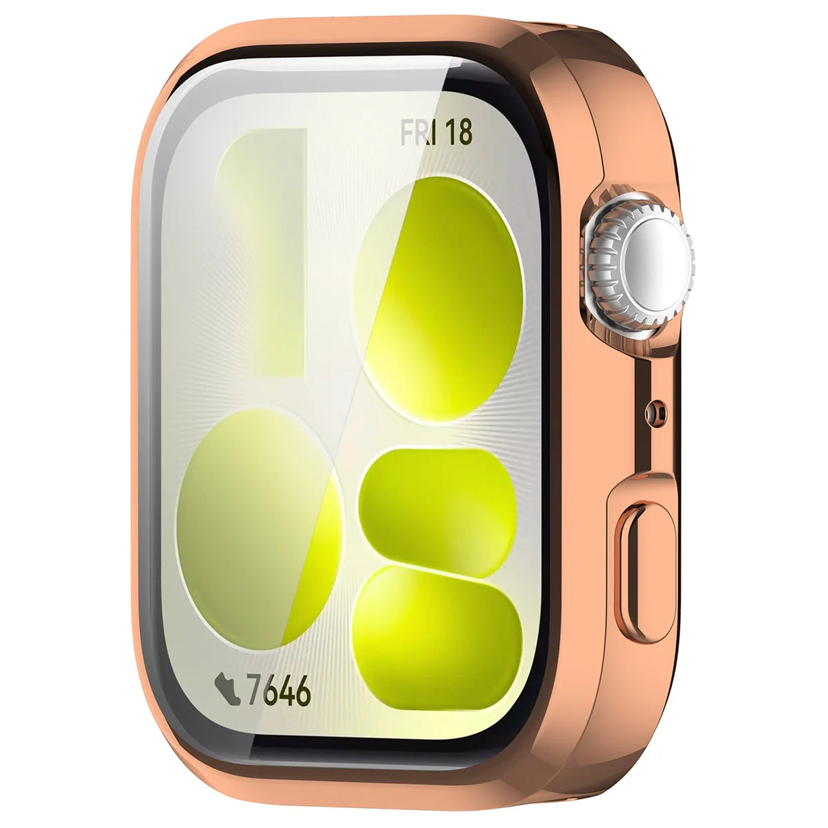 Schutzhülle für Huawei Watch Fit 5, Bizon Case Watch Felipe, Rosegold