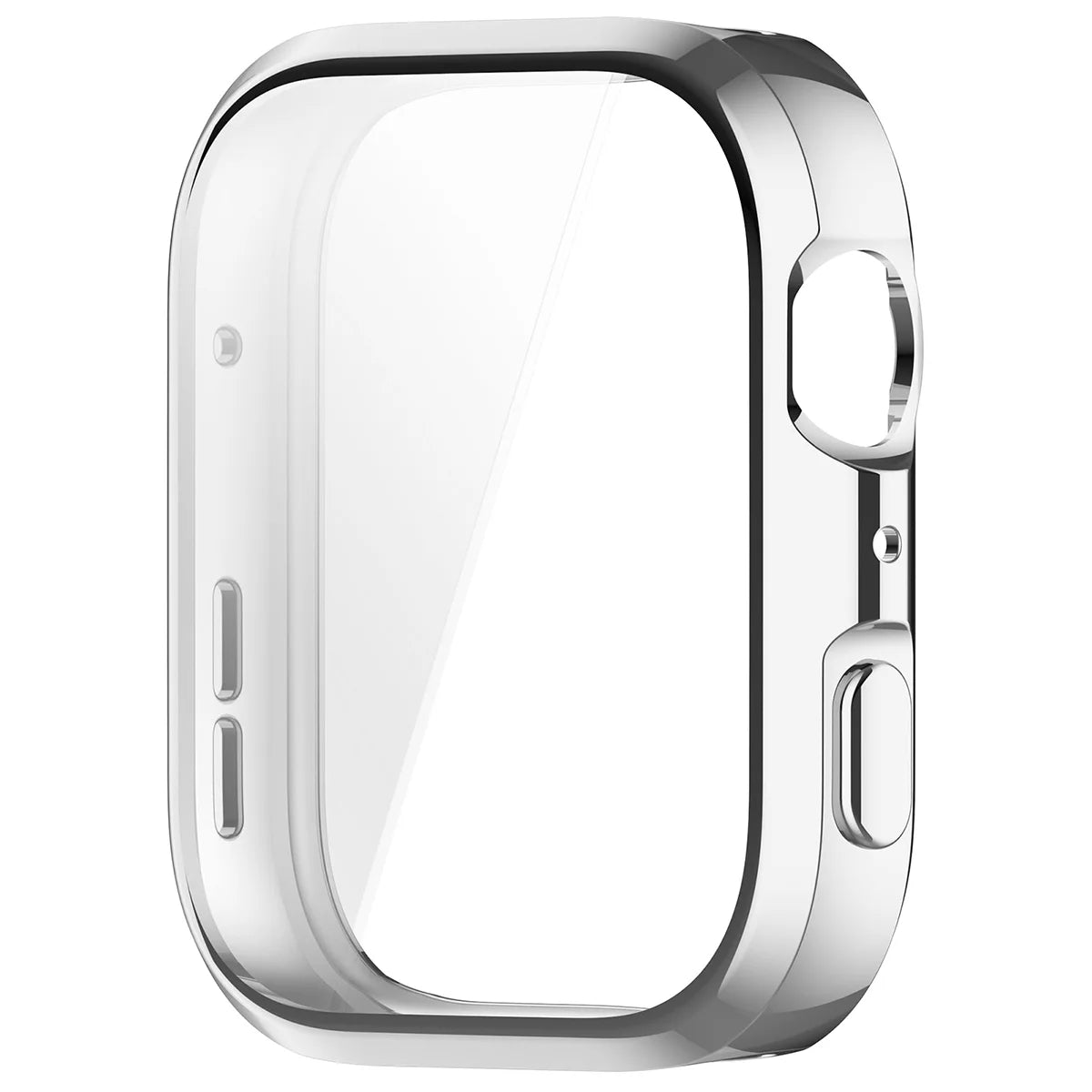 Schutzhülle für Huawei Watch Fit 5, Bizon Case Watch Felipe, Silbern