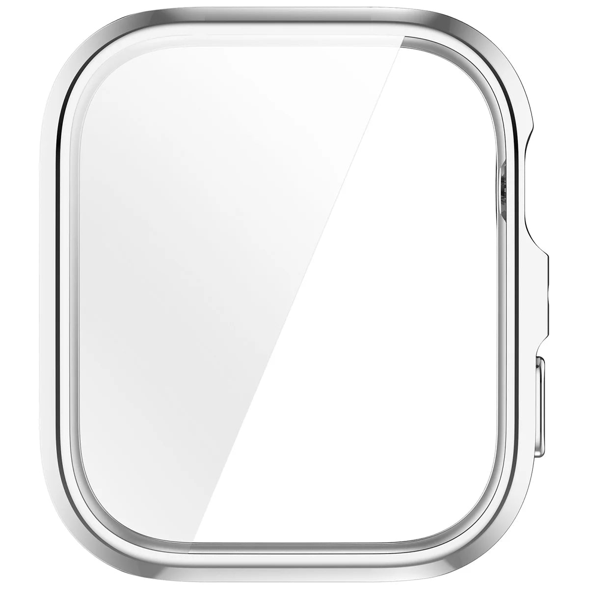 Schutzhülle für Huawei Watch Fit 5, Bizon Case Watch Felipe, Silbern