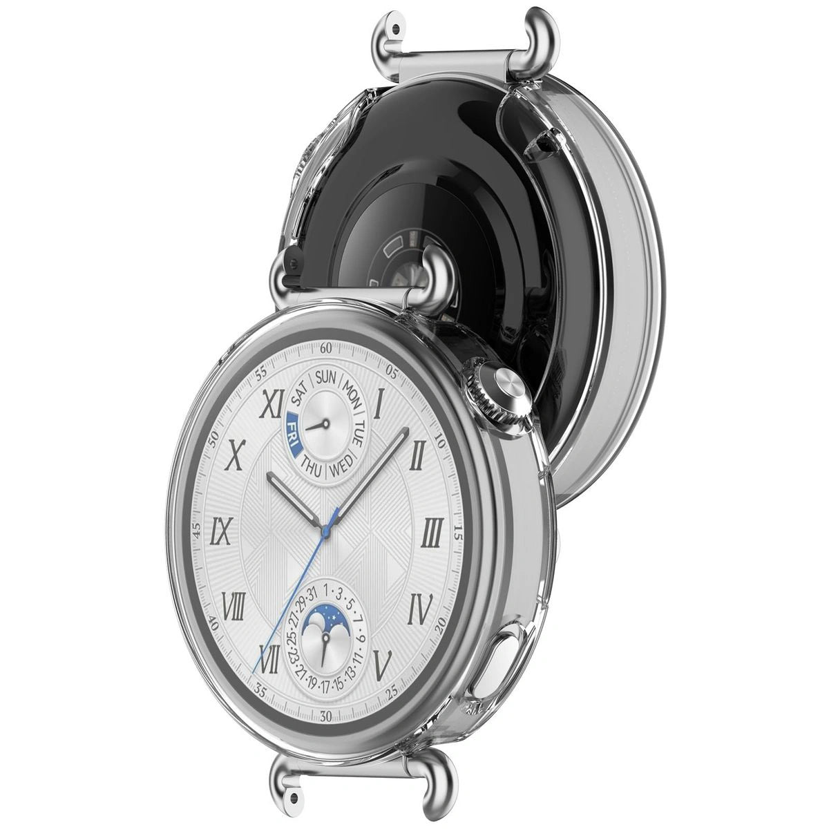 Schutzhülle für Huawei Watch GT6 41 mm, Bizon Case Watch Felipe, Transparent