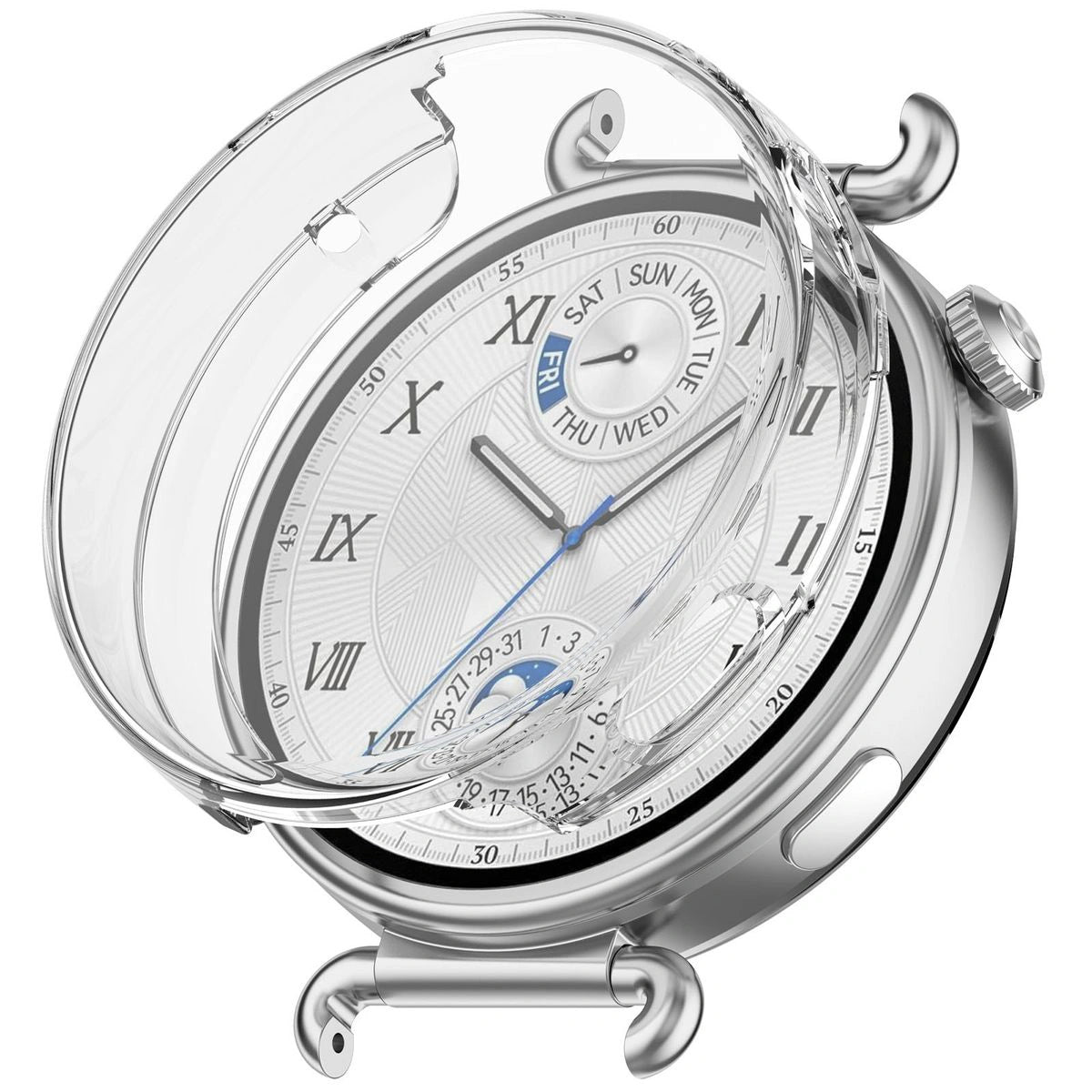 Schutzhülle für Huawei Watch GT6 41 mm, Bizon Case Watch Felipe, Transparent
