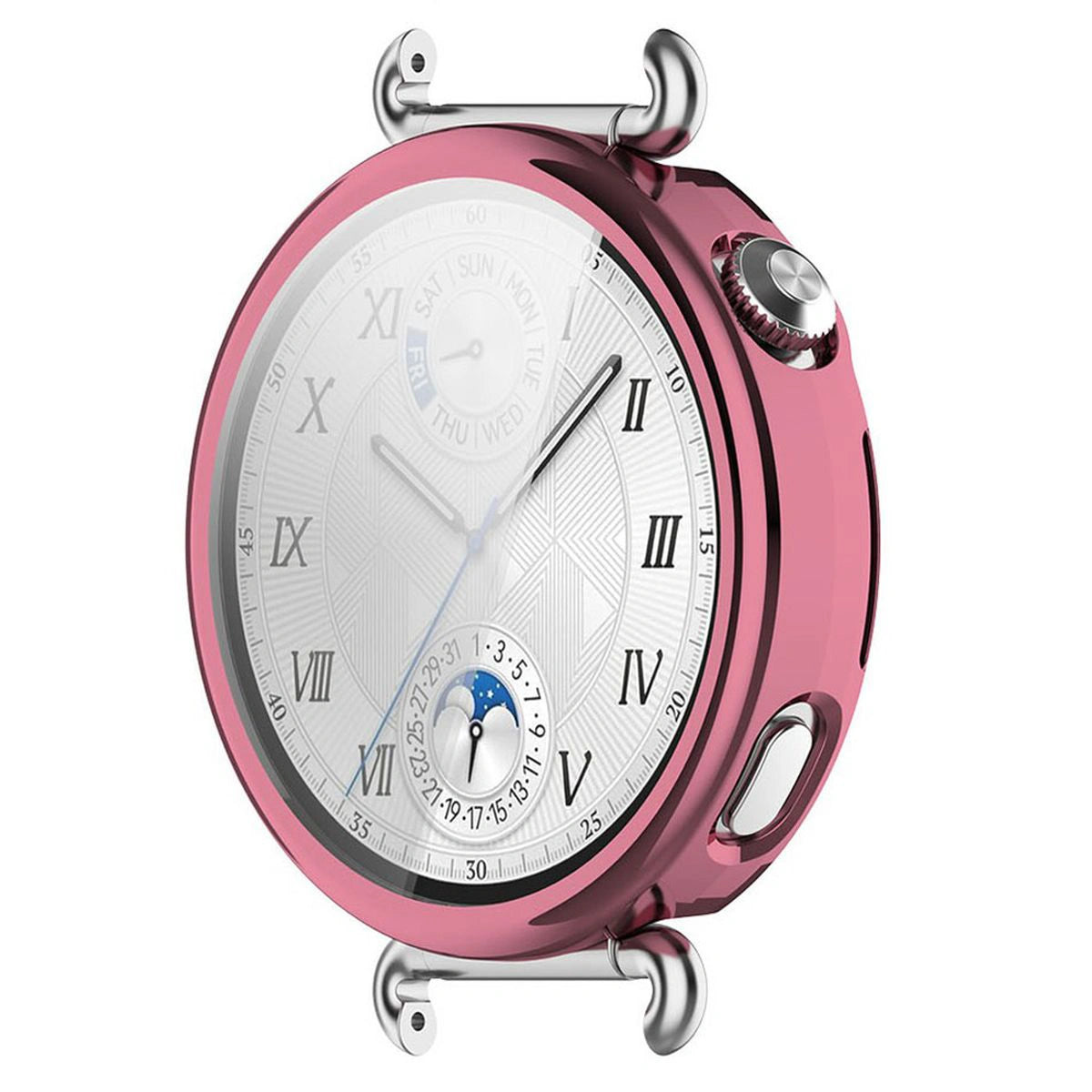 Schutzhülle für Huawei Watch GT6 41 mm, Bizon Case Watch Felipe, Rosa