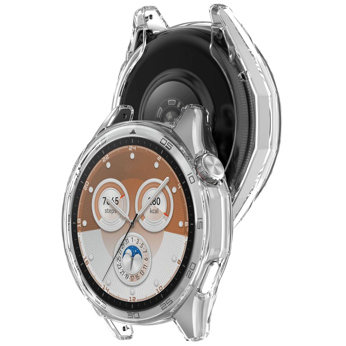 Schutzhülle für Huawei Watch GT6 46 mm, Bizon Case Watch Felipe, Transparent