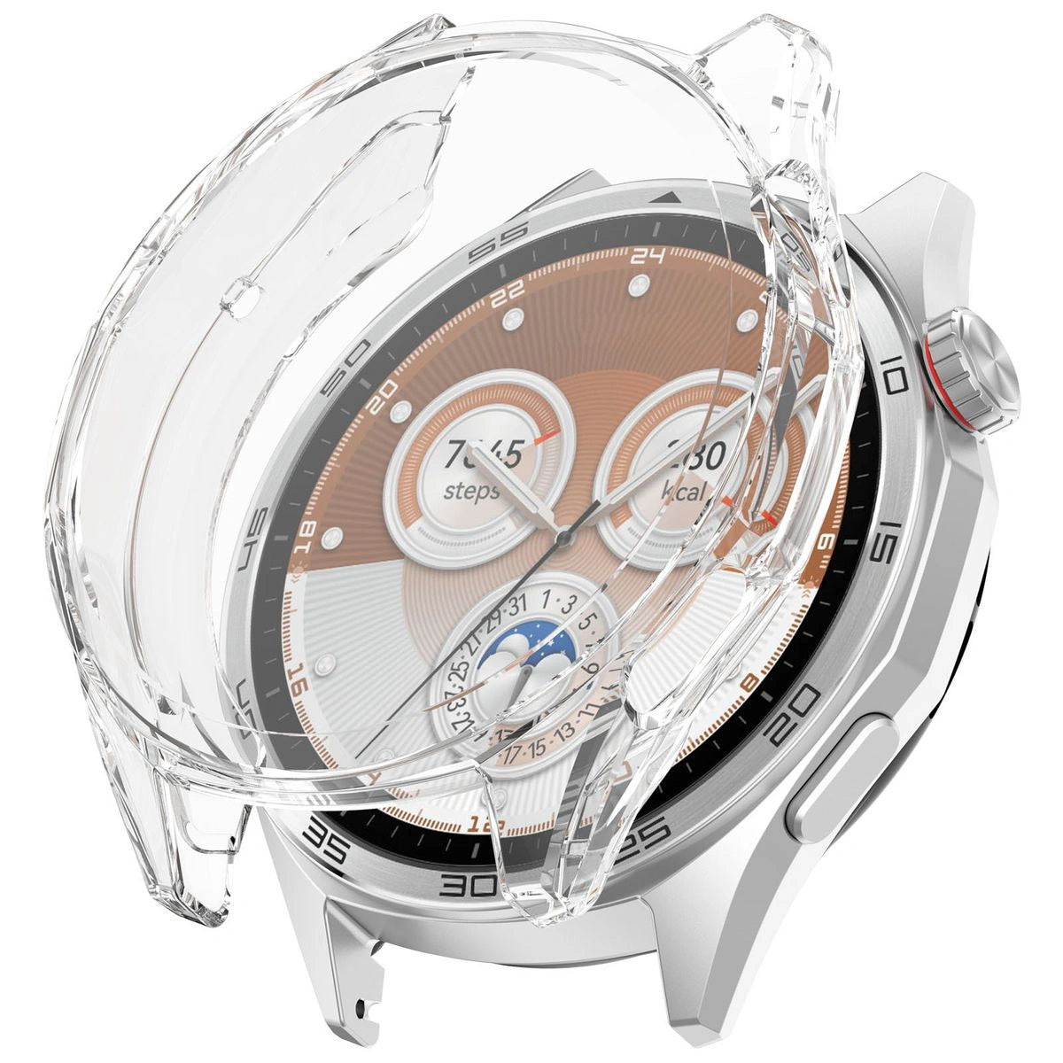 Schutzhülle für Huawei Watch GT6 46 mm, Bizon Case Watch Felipe, Transparent