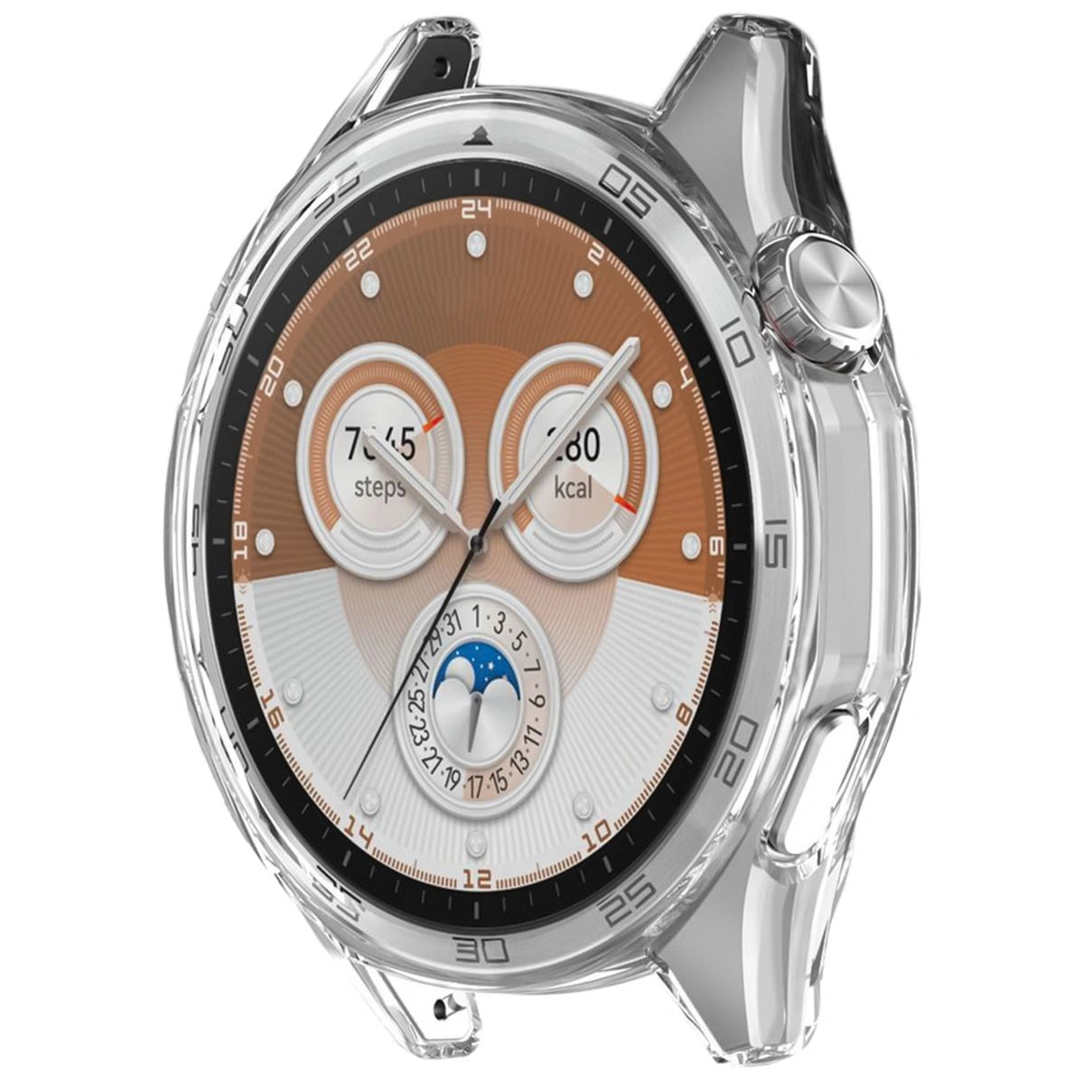 Schutzhülle für Huawei Watch GT6 46 mm, Bizon Case Watch Felipe, Transparent