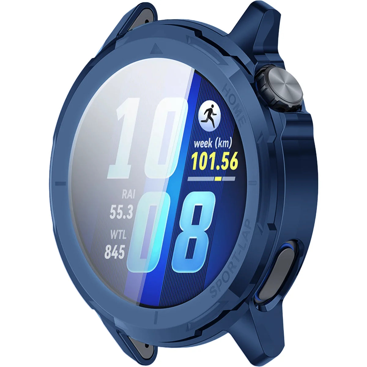 Schutzhülle für Huawei Watch GT Runner 2, Bizon Case Watch Felipe, Blau