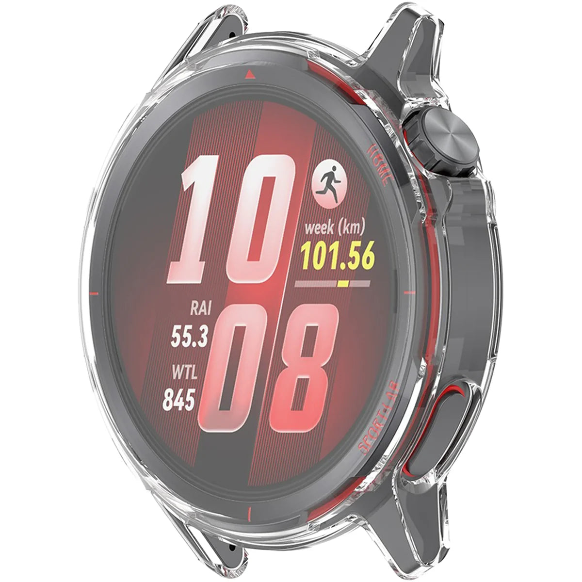 Schutzhülle für Huawei Watch GT Runner 2, Bizon Case Watch Felipe, Transparent