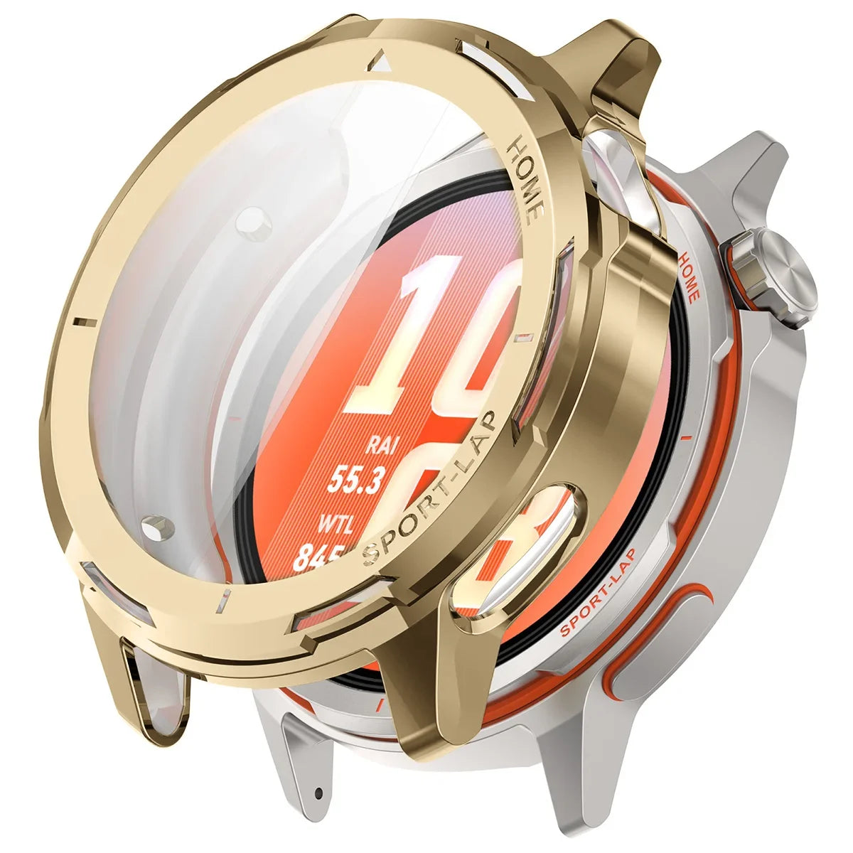 Schutzhülle für Huawei Watch GT Runner 2, Bizon Case Watch Felipe, Golden