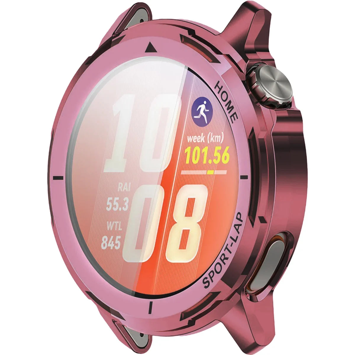 Schutzhülle für Huawei Watch GT Runner 2, Bizon Case Watch Felipe, Rosa