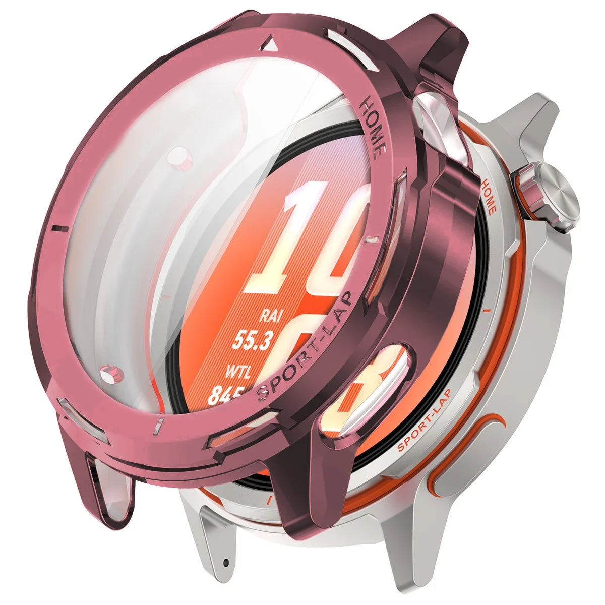 Schutzhülle für Huawei Watch GT Runner 2, Bizon Case Watch Felipe, Rosa