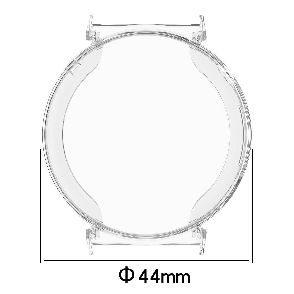 Schutzhülle für Huawei Watch GT 5 41 mm, Bizon Case Watch Felipe, Transparent