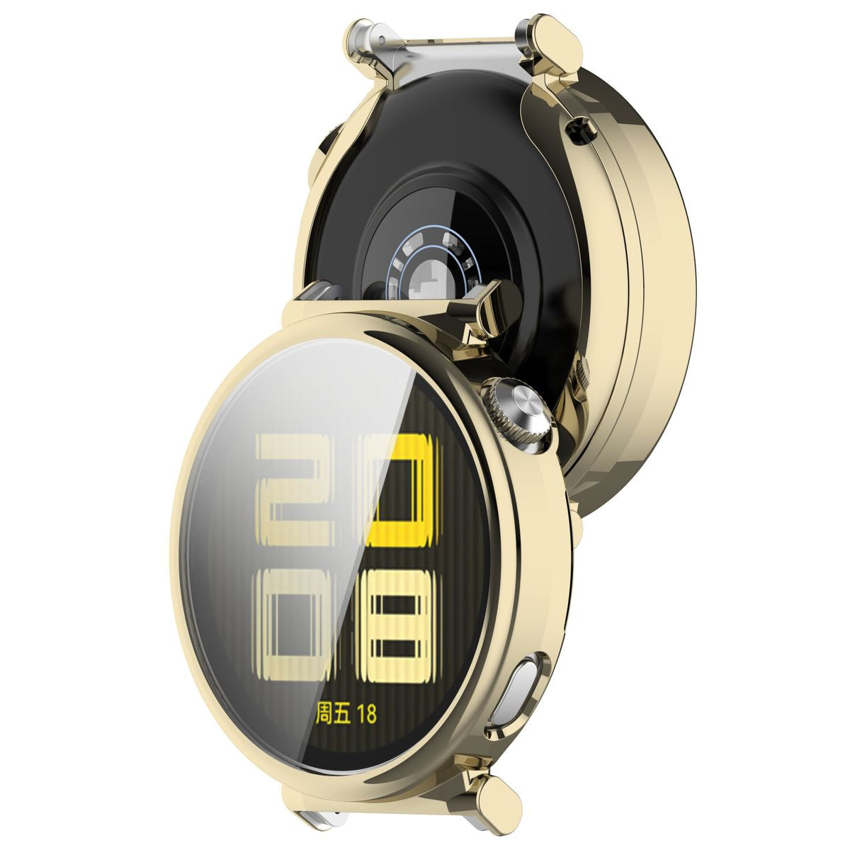 Schutzhülle für Huawei Watch GT 5 41 mm, Bizon Case Watch Felipe, Golden