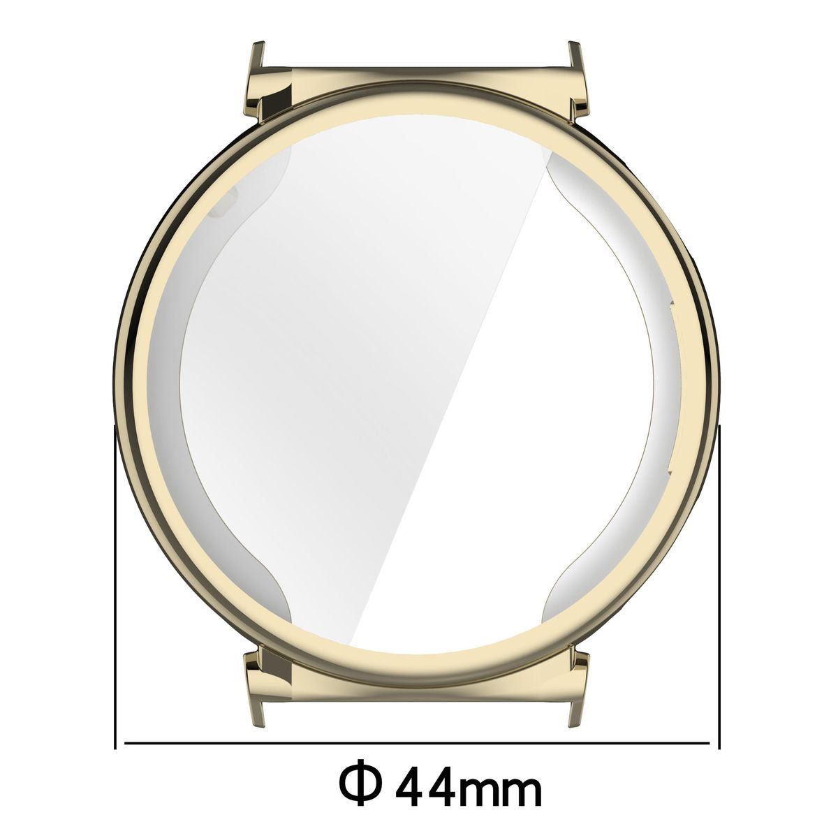 Schutzhülle für Huawei Watch GT 5 41 mm, Bizon Case Watch Felipe, Golden