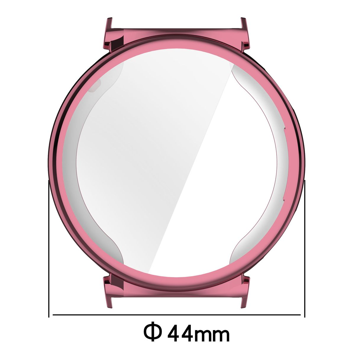 Schutzhülle für Huawei Watch GT 5 41 mm, Bizon Case Watch Felipe, Rosa