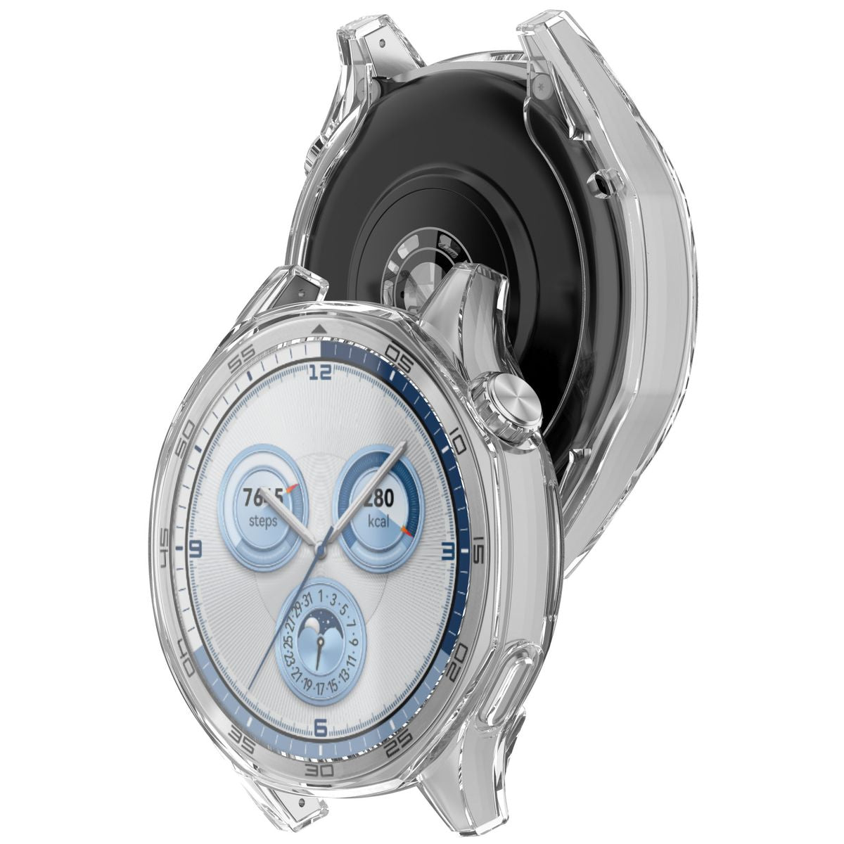 Schutzhülle für Huawei Watch GT 5 46 mm, Bizon Case Watch Felipe, Transparent