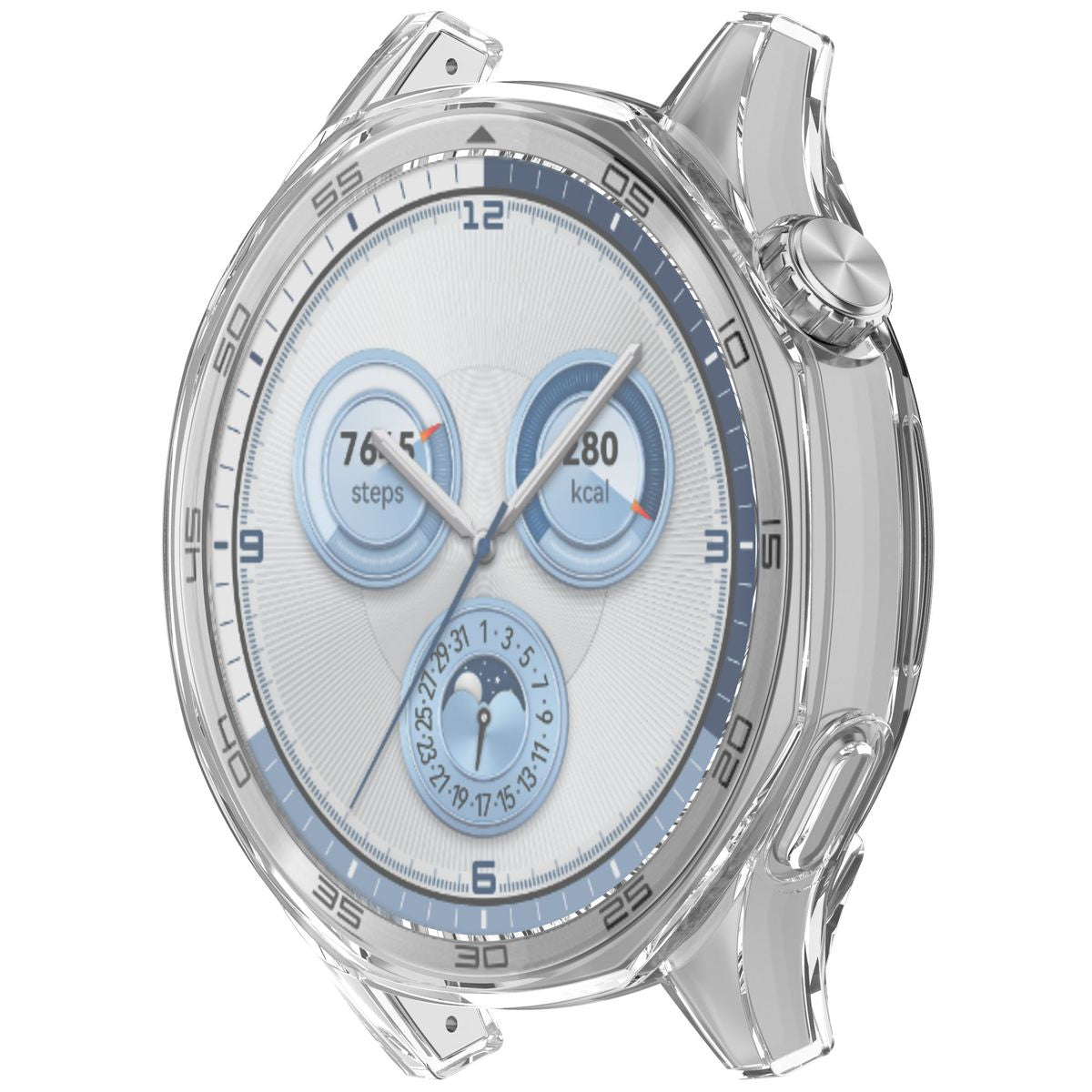 Schutzhülle für Huawei Watch GT 5 46 mm, Bizon Case Watch Felipe, Transparent