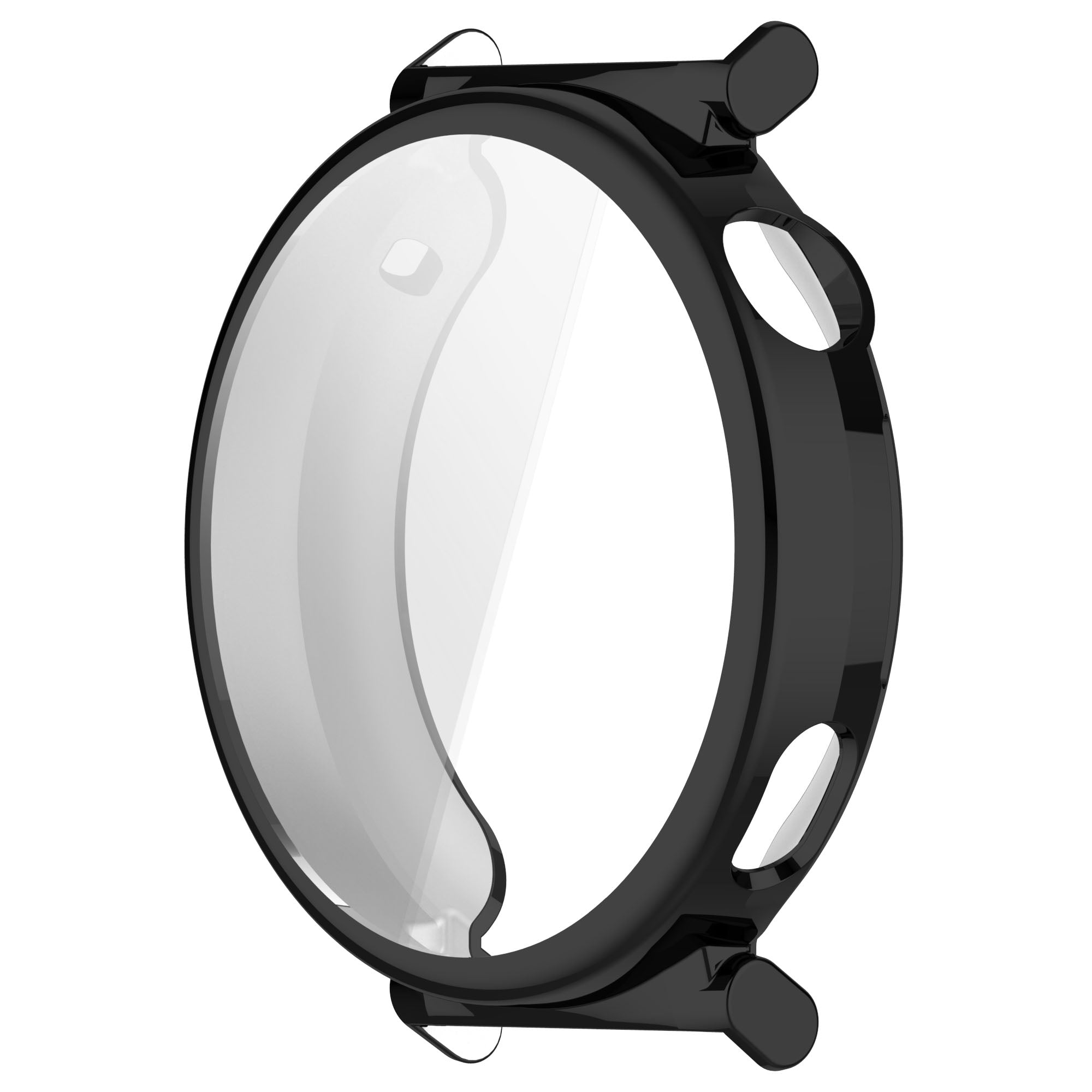 Schutzhülle für Huawei Watch GT 5 Pro 42 mm, Bizon Case Watch Felipe, Schwarz