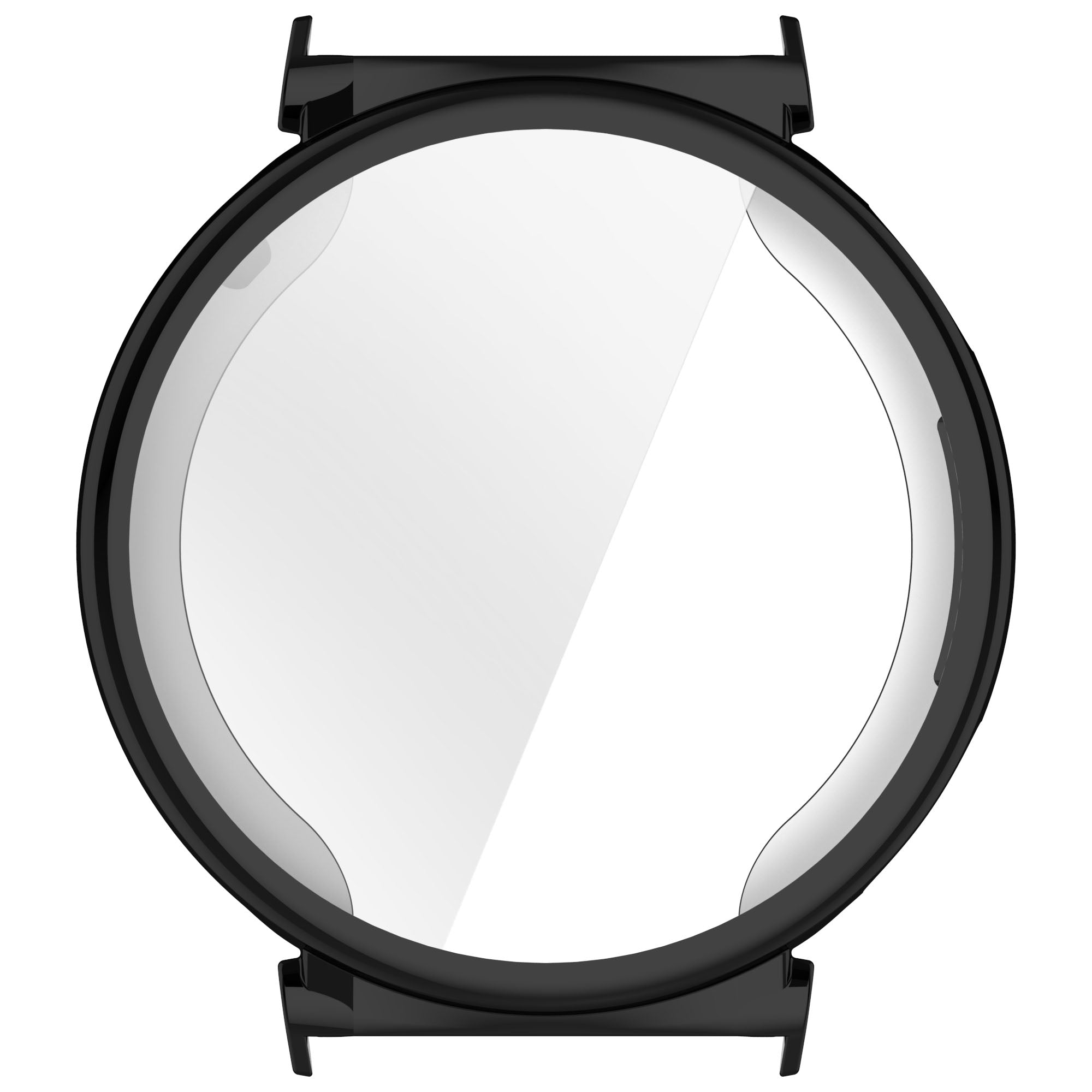 Schutzhülle für Huawei Watch GT 5 Pro 42 mm, Bizon Case Watch Felipe, Schwarz