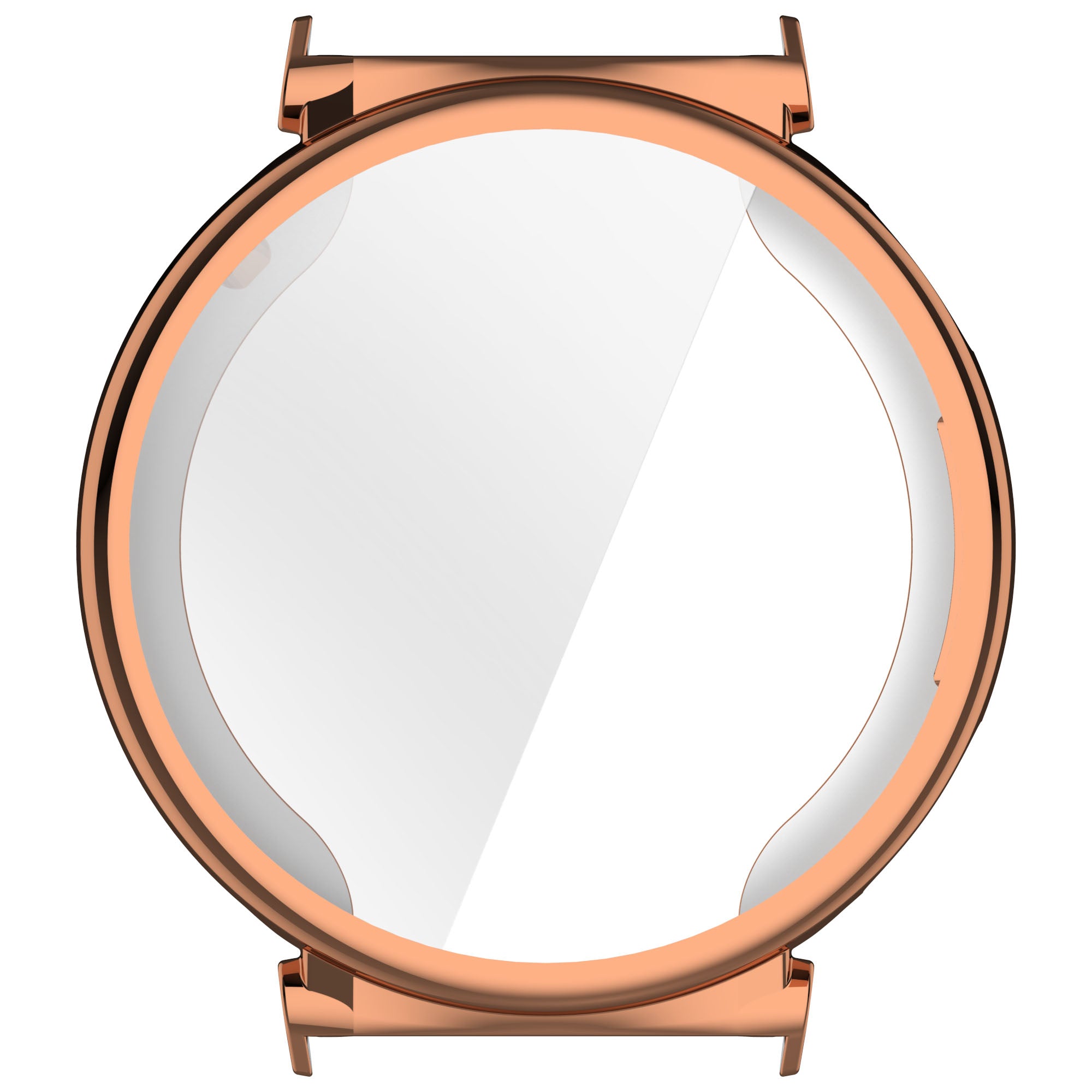 Schutzhülle für Huawei Watch GT 5 Pro 42 mm, Bizon Case Watch Felipe, Rosegold