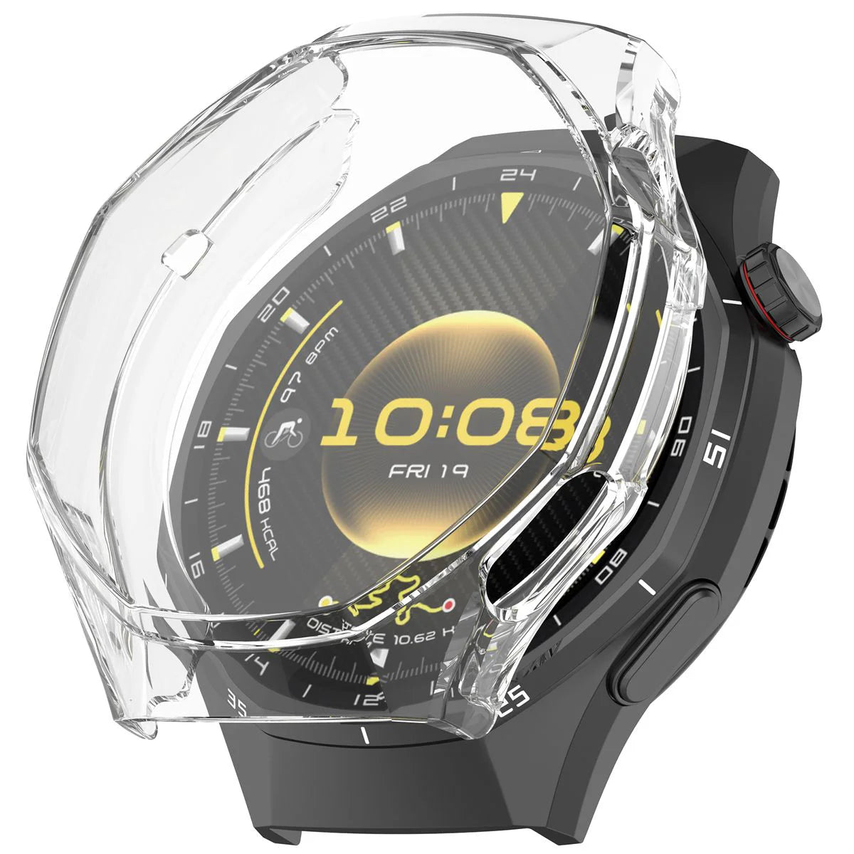 Schutzhülle für Huawei Watch GT 7 Pro 46 mm, Bizon Case Watch Felipe, Transparent (7/8)